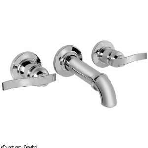 Graff GN 2130 LM20B BN Two Handle Wall Mount Bathroom Faucet Brushed 