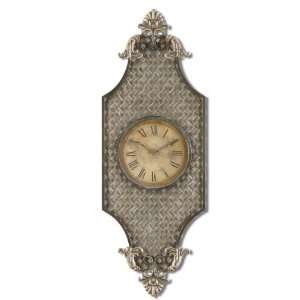  Uttermost 39.8 Inch Malena Clock Wall Mounted Heavily 