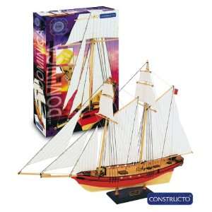  Constructo 1/88 Dominica Schooner Kit Toys & Games