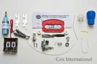 Cox 049 Control Line Model Airplane C/L Starter Kit .049 Engine 