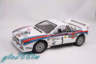 Kyosho 118 scale Lancia 037 Rally 1983 Monte Carlo Winner  