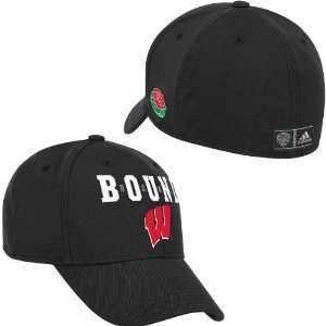  adidas Wisconsin Badgers Rose Bowl Flex Hat FLX Sports 