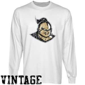 UCF Knights Apparel  UCF Knights White Distressed Logo 