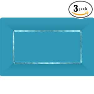  Ideal Home Range Cafe Paper Plates, Zing Blue Ice, 9 X 5.5 
