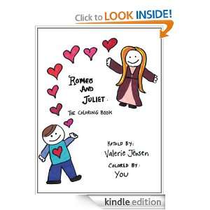 Romeo and Juliet The Coloring Book Valerie K. Jensen  