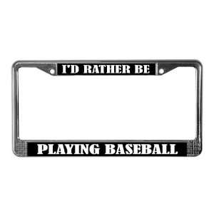   Baseball License Frame License Plate Frame by  Automotive