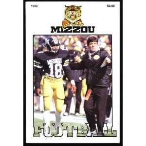  University of Missouri Mizzou Tigers Football Press 