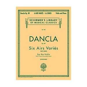  Hal Leonard Dancla 6 Airs Varies, Op.89 (Piano / Violin 