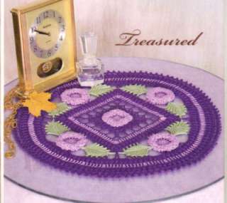 Doilies Crochet Patterns Doily Pineapple Flowers Thread Old Fashioned 