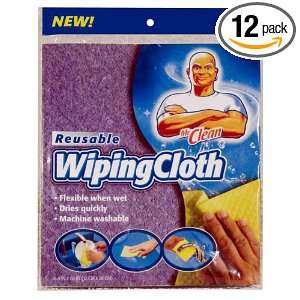   01 2 Pack Reusable Wiping Cloths (Pack of 12)