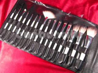   bidding on a 100 % brand new 16 piece make up brush set most made by