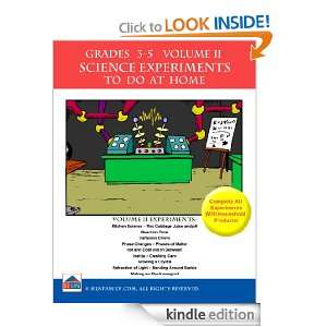 Science Experiments to do at Home   Grades 3 5 Volume 2 Sherri Reed 