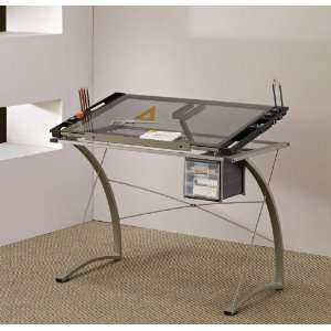  Desks Artist Drafting Table Desk   Coaster 800986