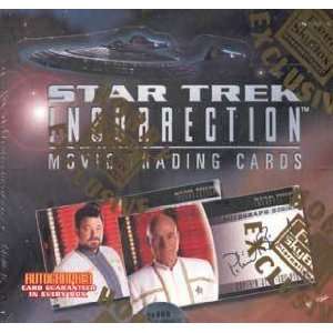  Star Trek Insurrection Movie Trading Card Box (36 Count 
