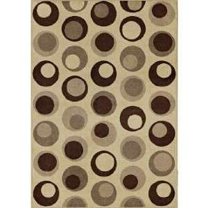  Stacked Pebbles Beige 8 2x10 Area Rug