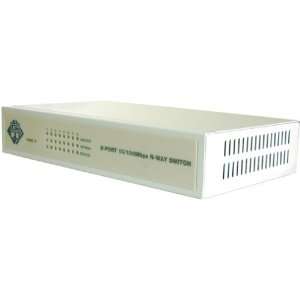  8port 10/100MBps N way Switchw/internal Power Supply By 
