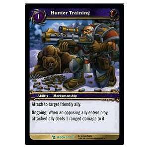  Hunter Training   March of the Legion   Uncommon [Toy 