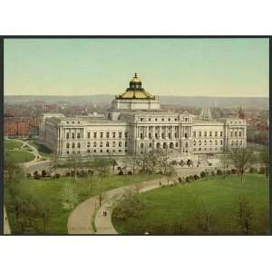 Library of Congress,Thomas Jefferson Building,c1902 