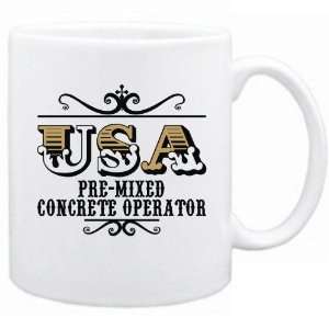  New  Usa Pre Mixed Concrete Operator   Old Style  Mug 