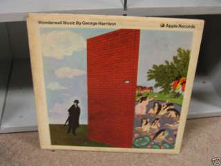 George Harrison Wonderwall vinyl LP apple records  