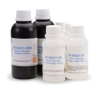   HI 84431 70 Reagents Kit for Low and High Range Alkalinity Titrator