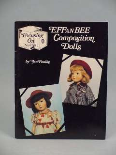 Focusing on F&B Dolls by Jan Foulke 1978 Out of Print  