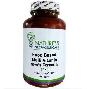   Based Multi vitamin Mens Formula (1/day) Tablets, 60 Count Bottle