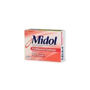  Midol Pre Menstural Syndrome, Caplets   24 ea Health 
