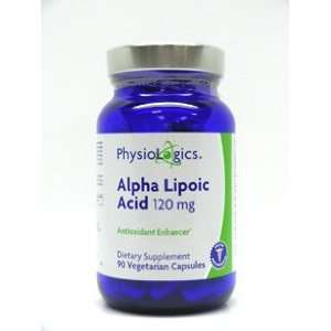  PhysioLogics   AlphaLipoicAcid 120 mg 90 vcaps Health 