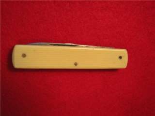 Up For Auction is an Rare Old Vintage Erma, Finedge OTISO Knife. Made 