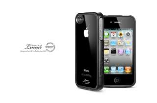 SGP iPhone 4S Case Linear Crystal Series   Smooth Black 884828116293 