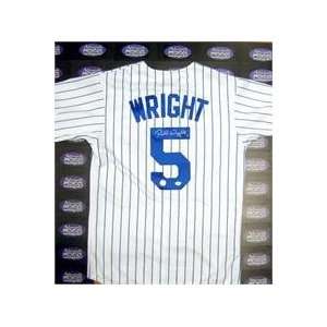 David Wright autographed Baseball Jersey (New York Mets)  