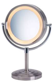 Jerdon Eclipse 5X 1X Halo Lighted Vanity MakeUp Mirror 027043074058 