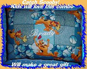 Scooby Doo Personalized Pillow Set For Bed or couch  