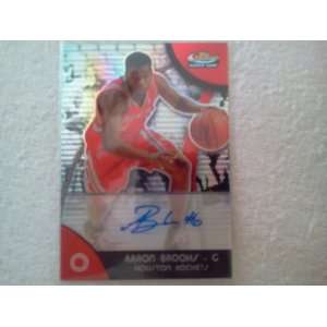  2007 08 Topps Finest Aaron Brooks Rc Refractor Autograph 