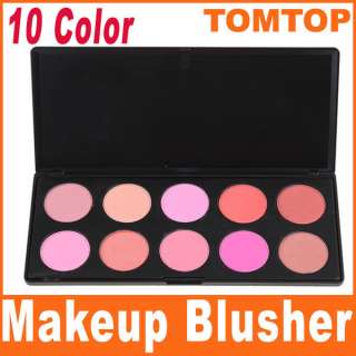 Pro 10 Colors Makeup Blusher Cosmetic Blush Powder Palette New  