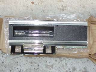 68 69 Dodge Dart NOS MoPar Radio Heater BEZEL GT GTS  