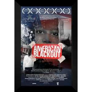   American Blackout 27x40 FRAMED Movie Poster   Style A