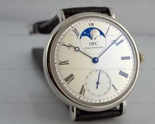 IWC Portofino Hand Wind Vintage Collection Moon IW544805 5448 05 