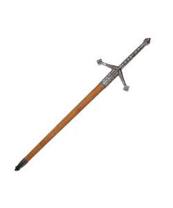 Iron Scottish 49 inch Claymore Sword w/ Scabbard  