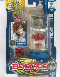 Beyblade Metal Fusion POISON SERPENT BB69 SW145SD IG219  