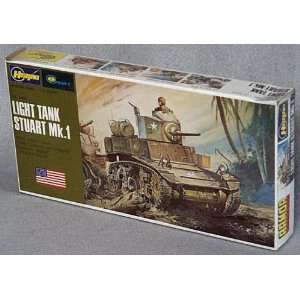   Army Light Tank Stuart Mk.1 Model Kit 1/72 scale Toys & Games