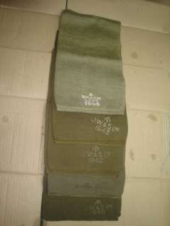   mint scarfs (cap/masks).DATED 1940,41,42,43,44.FAIR OFFER  