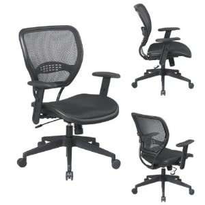   Office Star 5560 Mid Back AirGrid Mesh Office Task Chair Office