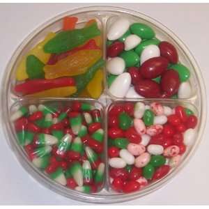   Jelly Beans, Reindeer Corn, Christmas Jordan Almonds, & Swedish Fish