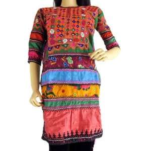   Authentic Banjara Embroidered Choli Gypsy Dress Tunic M Toys & Games