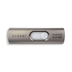  SANDISK CORPORATION   CRUZER, TITANIUM, 2GB Electronics