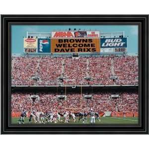  Cleveland Browns Personalized Score Board Memories Sports 