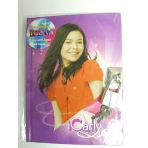  Purple iCarly Diary with Lock Toys & Games