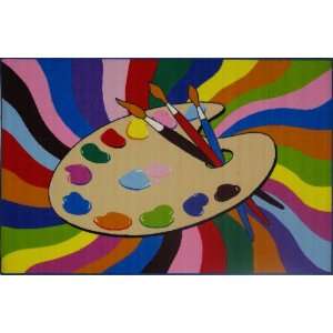  Roule Fun Time Collection Painting Time 19X29 Inch Kids 